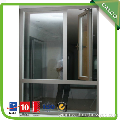 Aluminum glass glazed window and door system